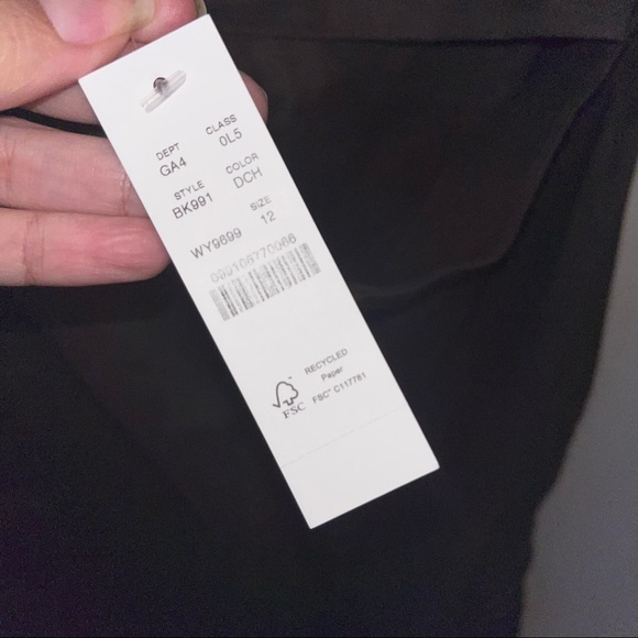 NWT J.Crew Collection side-ruched dress in stretch linen-viscose Sz 12 - Picture 7 of 10